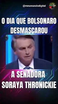 The day Bolsonaro EXPOSED the TRAITOR Senator Soraya Thronicke