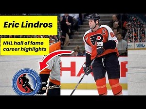 ERIC LINDROS: Epic NHL Hall of Fame Career Highlights!