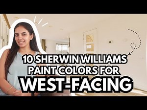 10 BEST Sherwin Williams Paint Colors for West-Facing Rooms