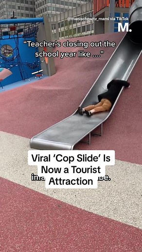 Boston Cop Slide Tourist Attraction: Hilarious Yet Risky Descent