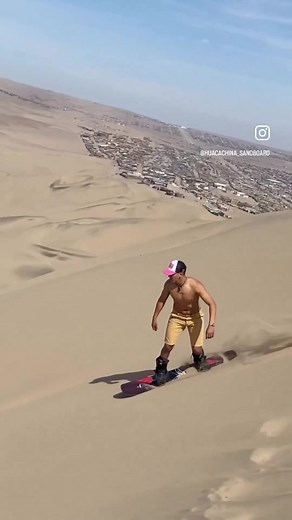 📍Huacachina, Ica - Perú . . . #huacachina #ica #peru #sandboard #sandboarding #huacachinasandboard