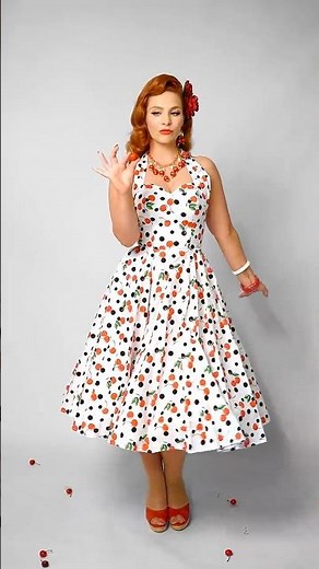 Cherry Polka Dresses by Vivien of Holloway 🍒 | Classic Style & Timeless Fashion