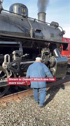Steam or Diesel? Which one has more soul? 🚂