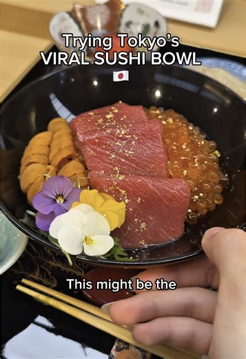 Delicious Sushi Bowl Experience in Asakusa, Tokyo
