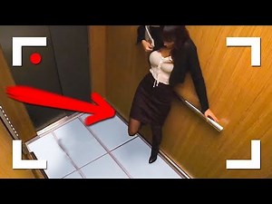 10 Risky Elevator Moments Caught on Camera