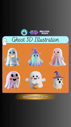 Khơi nguồn cảm hứng với 8 từ khóa chủ đề GHOST trên Canva
