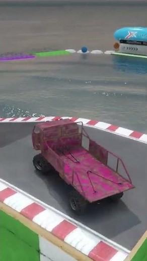 AAG K UPER SE KACHREY WALA TRUCK NIKLOO | GTA 5 RACES AND STUNTS | tiwanagaming #gta5 #shorts #funny