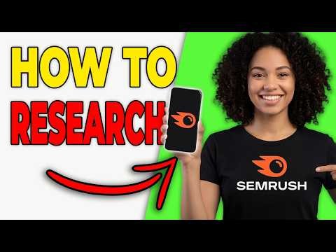 How To Do Keyword Research With Semrush – Quick Tutorial (2026)