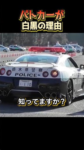 Why police cars around the world are black and white