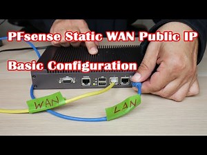 HOW TO configure ng Static Public IP on PFsense WAN connection