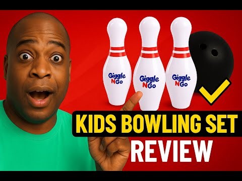 Kids Bowling Set Review Hilarious Family Fun Test!