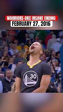 "Curry, way downtown. BANG! BANG!"