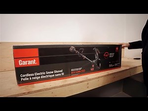 How to Assemble Your Garant Cordless Electric Snow Shovel