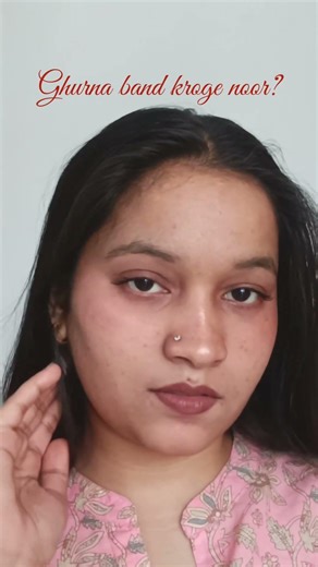 ghoorna band kro 😲 #youtubeshorts #makeup #fyp #viral #trending #viralreels #bollywood #india