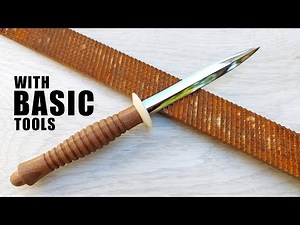 Making a Dagger from an Old File