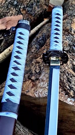Handmade Samurai Katana Sword With Scabbard: Engraved Blade, Kendo Gift - Etsy