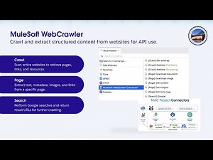 Webcrawler Connector for MuleSoft | Crawl, Search, and Extract Web Data (MAC Project Demo)