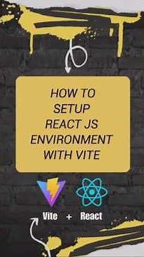 How to Set Up React with Vite – Fast & Easy Setup (2025) #React #Vite #WebDev"