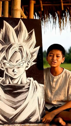 Unbelievable Anime Powder Art by Young Prodigy! 🤯✨