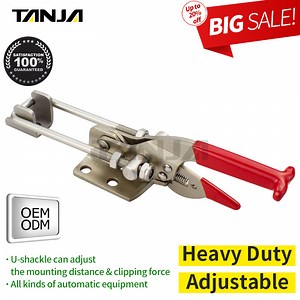 [Hot Item] Heavy Duty Adjustable Self Lock Toggle Clamp with U-Shackle Toggle Latch for Sanitation Truck