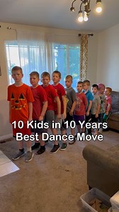 1M views · 5.4K reactions | Just for the record, I don’t think these are actually their best dance moves, but we will let it slide this time #10kids #bigfamily #largefamily #bestdancemove | 10kidsin10years | Facebook