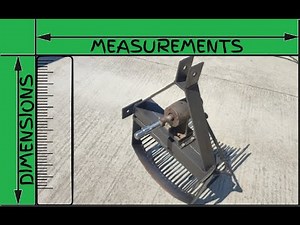 Homemade Potato Digger Detailed dimension