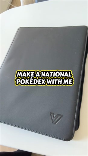 Make a National Pokédex with me!