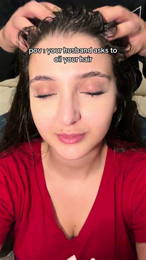 POV: Your Husband Asks to Oil Your Hair (15 Min Scalp Massage)