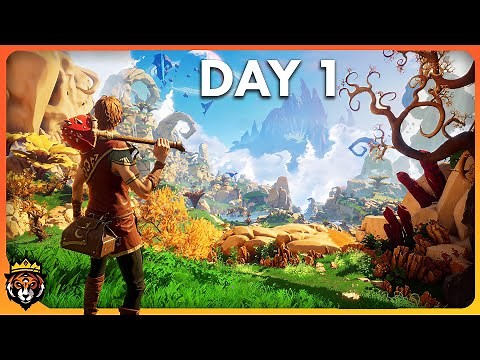 DAY 1 First Look at this ALICE IN WONDERLAND Survival Game...