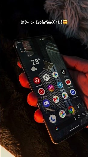 Testing Evolution X 11.8 on Samsung Galaxy S10+! 🧬🌌