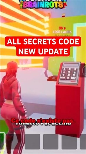 GO UP FOR BRAINROTS MAP FORTNITE CREATIVE Ferins - ALL SECRETS CODES EVENT ADMIN NEW CODES #shorts