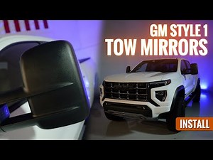 GM Style 1 Tow Mirrors Installation Guide by Boost Auto | 2023-2025 Chevrolet Colorado & GMC Canyon