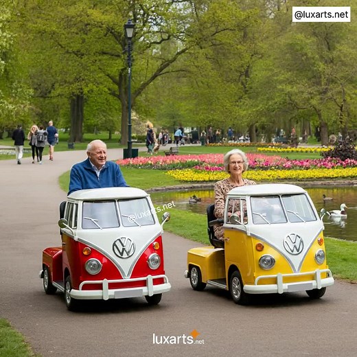 Volkswagen Hippy Van Mobility Scooters | Luxarts