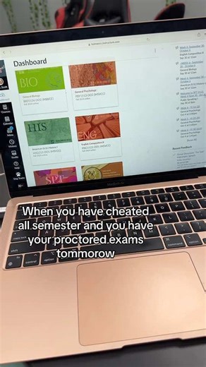 Proctored Exams: The Hilarious Consequences of Cheating