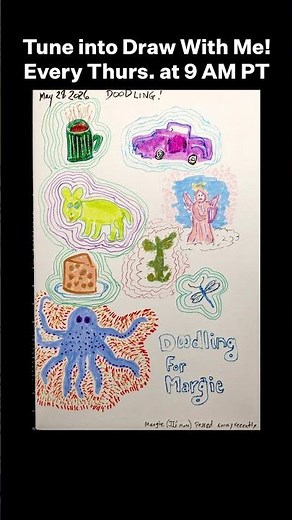 Last Week On Draw With Me: Doodling #sbsdrawwithme