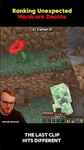 Ranking Unexpected Minecraft Hardcore Deaths!