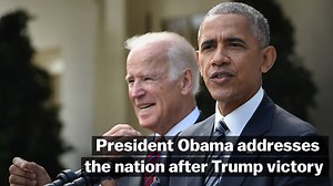 "Everybody is sad when their side loses an election, but the day after we have to remember that we're actually all on one team ... We're not Democrats first. We're not Republicans first. We are Americans first." – Barack Obama | Vox