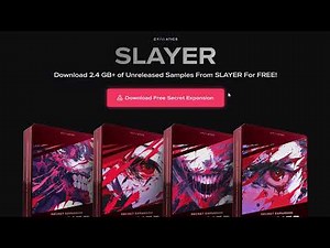 Cymatics - Slayer Sample Pack | Free Download | Free Cymatics Pack Download | Free Loop Kit