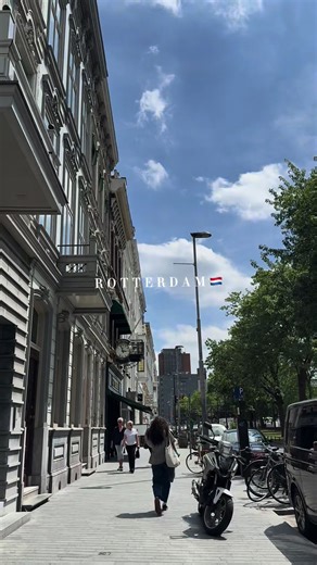 Big city vibes✨ #rotterdam #netherlands #adventure #travel #asian #fyp #foryou #solotravel