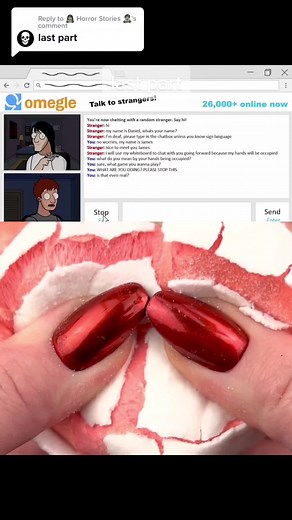 Replying to @🧟‍♀️ Horror Stories 🧟‍♂️ last part | Omegle Horror Story | #fyp #storytime #horrorstory #horror #viral #xraikezz