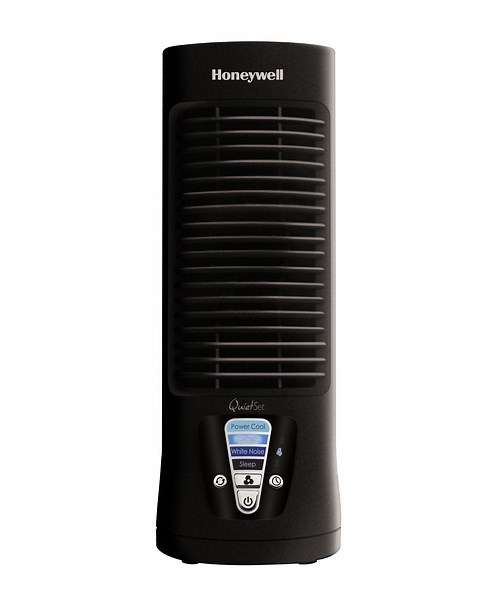 Honeywell 13" Black QuietSet Oscillating Table Fan, 10ft Air Circulation Power, 4 Speed, Auto Off Timer, HTF210 - Walmart.com