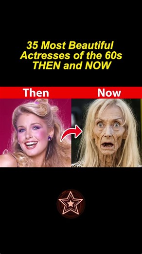 35 Most Beautiful Actresses of the 60s: Then and Now