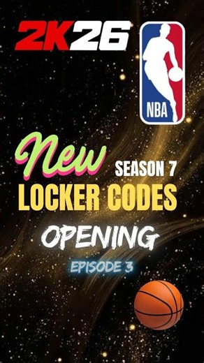 New Nba 2k26 Locker Codes - S7 ep.3 Code Opening