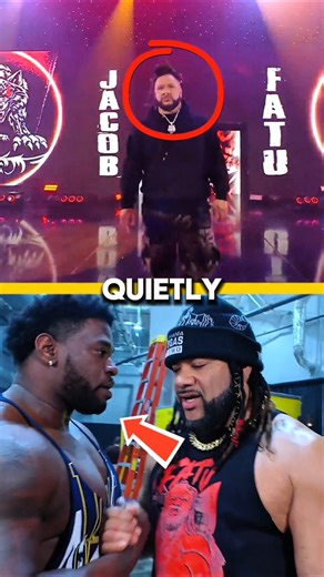Did you catch Jacob Fatu quietly getting himself a new ally 🤔 ? #Wwe