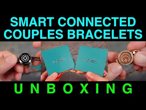 Unboxing Connected Light Up Touch Bracelets for Couples by TOTWOO