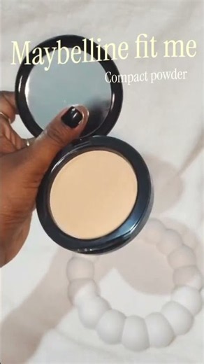 Maybelline Fit Me Matte + Poreless Compact Powder Review 🤍