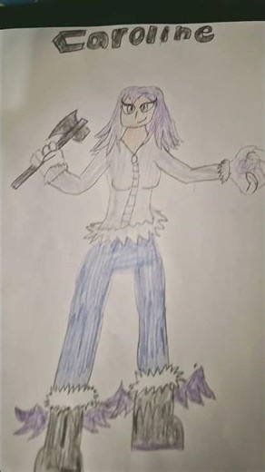 Introducing my OC Caroline the magical sorcererss