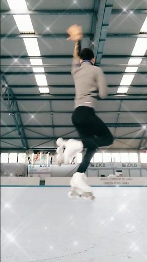 How to SPIN on inline figure skates #shorts #inlineskating