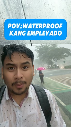 2.5M views · 8.2K reactions | POV:Waterproof kang empleyado. #WalangPasok #Exceltip #kaalam00#work #office #fyp #MayPasok #UlanNaNaman | John Mark G. Ureta | Facebook