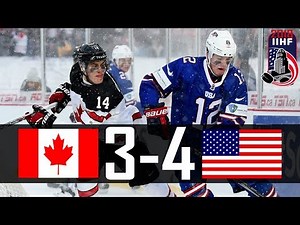 Canada vs USA | 2018 WJC Highlights | Dec. 29, 2017
